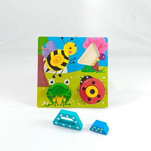 Extrokids  wooden block jigsaws Puzzle - EKT1895