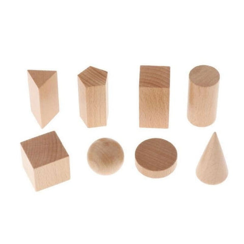 Extrokids Wooden Geometry Block Game Toy Geometrical body - EKT1896C