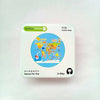 Extrokids Wooden Geometry Block Game Toy World Map - EKT1896R