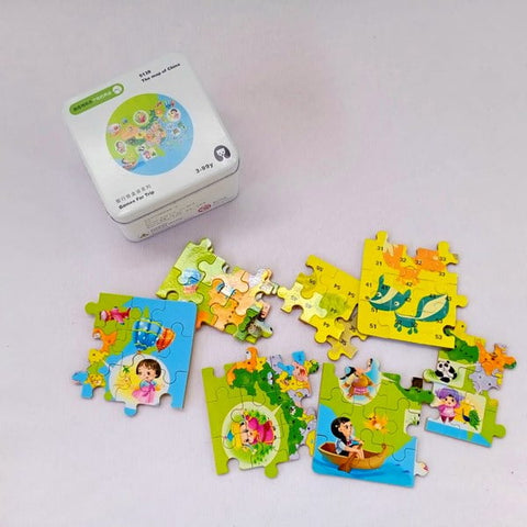 Extrokids Wooden Geometry Block Game Toy The Map of China - EKT1896S