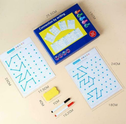 Extrokids Connection By Writing Math Toys Educational Toys Writing Crossing Toy - EKT1936