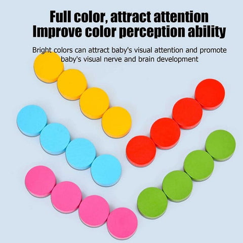 Extrokids Wooden Multi Colored Chess Board Game Toy Kids Early Education Interactive Game Toy - EKT1939
