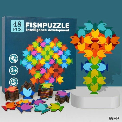 Extrokids Fish Puzzle - EKT1981