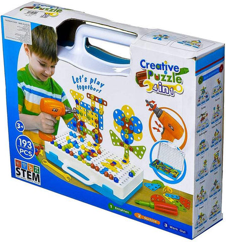 Extrokids creative puzzle 4 in 1 set - EKT2028