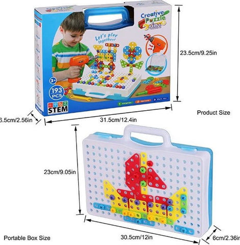 Extrokids creative puzzle 4 in 1 set - EKT2028