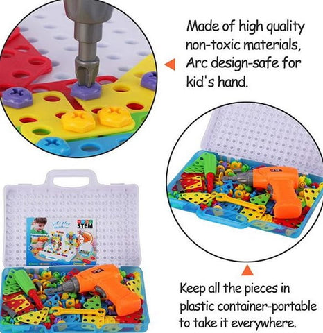 Extrokids creative puzzle 4 in 1 set - EKT2028
