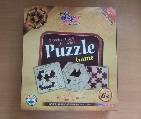 Extrokids Stryco pine Wooden puzzle  Game - EKT2040