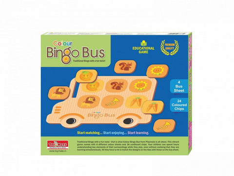 Extrokids CoComelon School Bus Bingo Game - EKT2045
