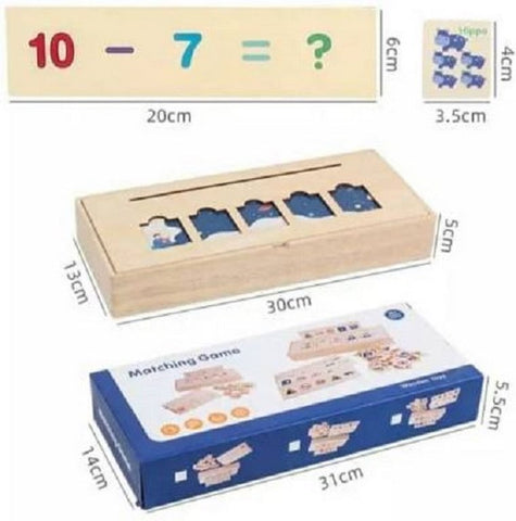 Extrokids matching mathematics learning toys for kids  - EKT2048