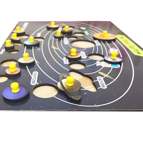 Extrokids the solar system peg board Puzzle-EKT2072