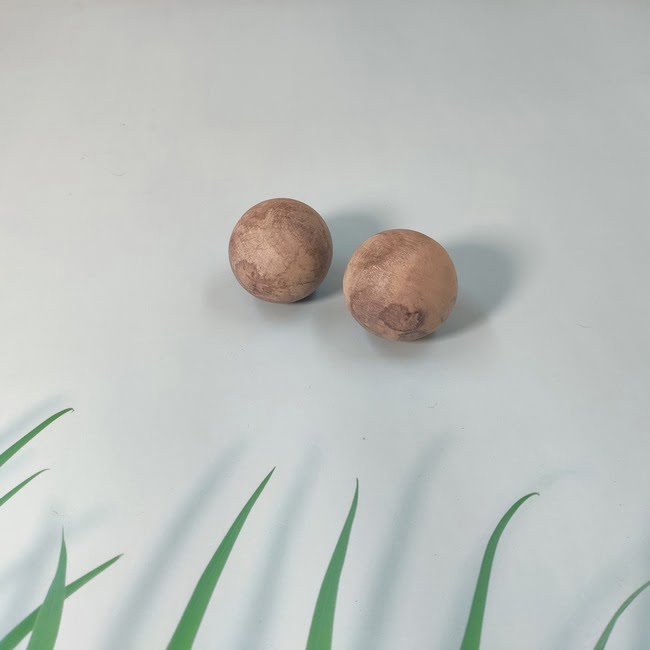 Wooden ball - Plain - EKT2094