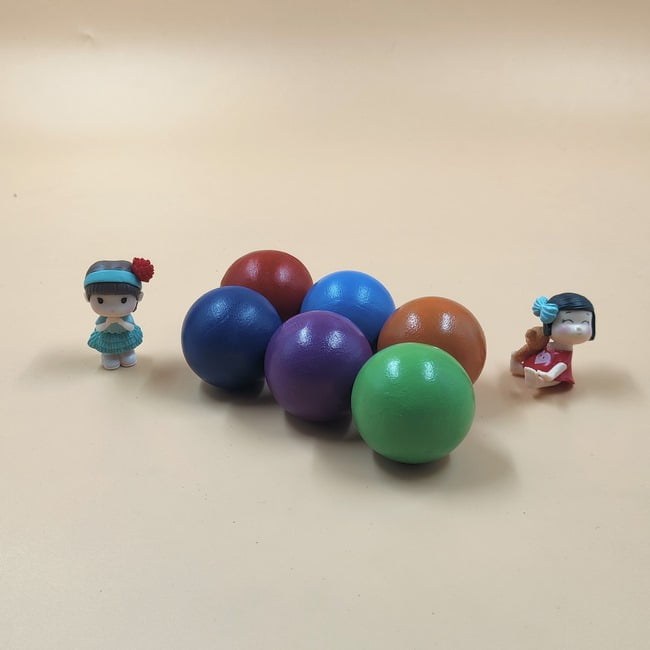 Wooden Ball - Colour - EKT2096