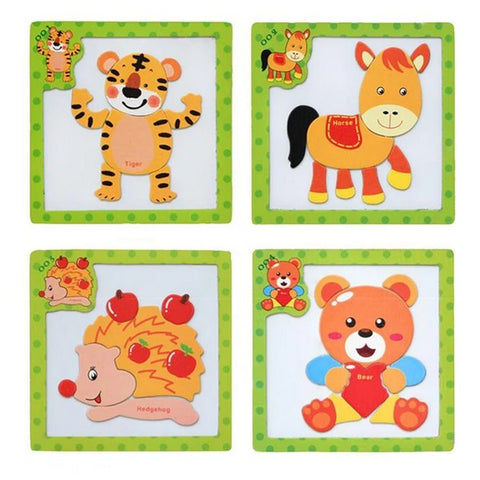 Mini Magnetic Puzzle Board - EKT2109 - 1 pc random design will be shipped