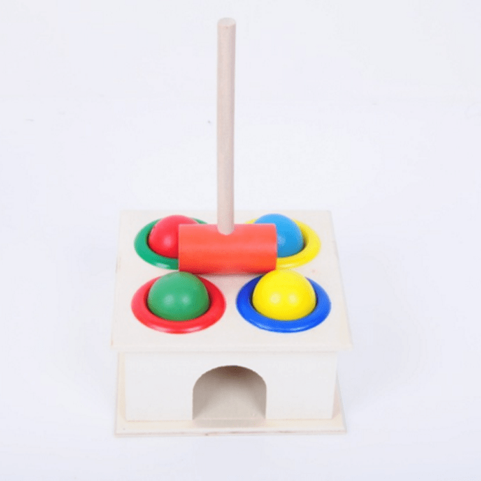 Wooden Knock the Ball Hammer Case - EKT2118