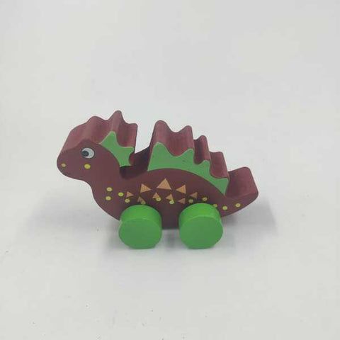 Wooden 4 in 1 Mini Dinosaur Cars - EKT2139