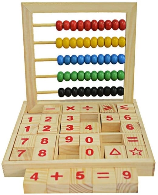 Wooden Math Abacus Learning Kit - EKT2151 – Extrokids