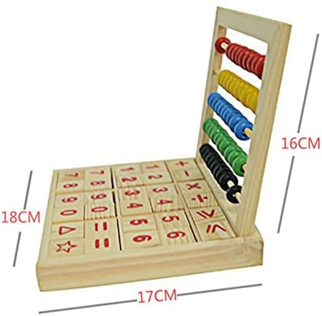 Wooden Math Abacus Learning Kit - EKT2151