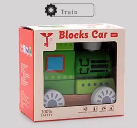 Extrokids Wooden premium Block Truck - Truck - EKT2154
