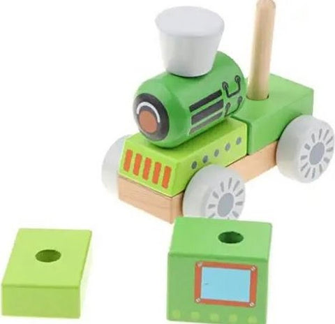 Extrokids Wooden premium Block Truck - Truck - EKT2154