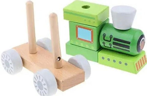 Extrokids Wooden premium Block Truck - Truck - EKT2154
