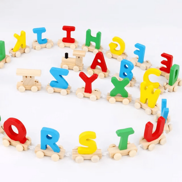 Wooden Alphabet Train - EKT2156