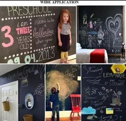 Extrokids Wall Board Sticker - black - EKT2181