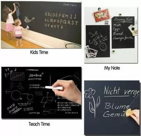Extrokids Wall Board Sticker - black - EKT2181