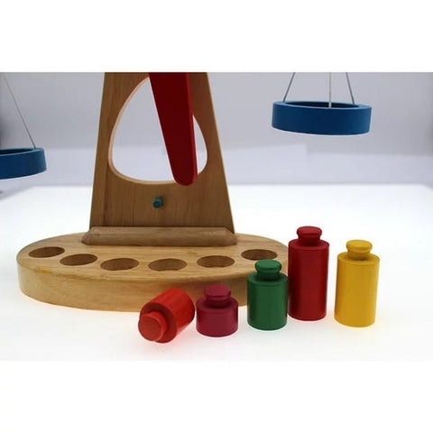 Wooden  Weighing  Balancing Game - EKT2191