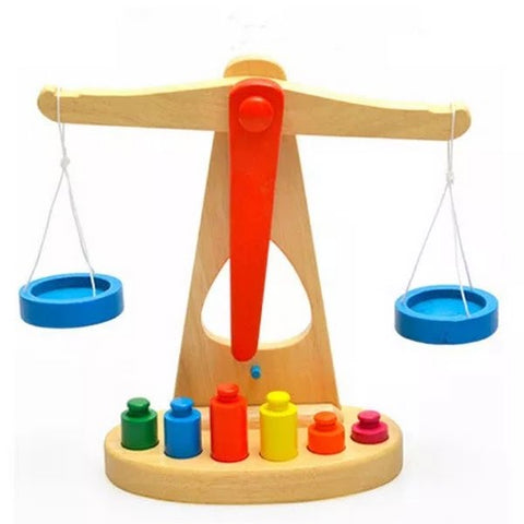 Wooden  Weighing  Balancing Game - EKT2191