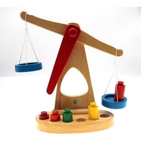 Wooden  Weighing  Balancing Game - EKT2191