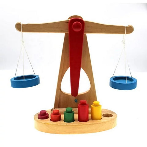 Wooden  Weighing  Balancing Game - EKT2191