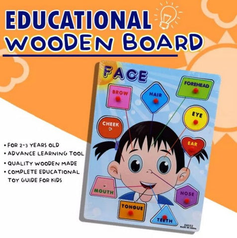 Face peg board - learning board - EKT2203