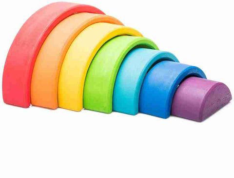 Rainbow stacker - small - 7 pcs  - EKT2211