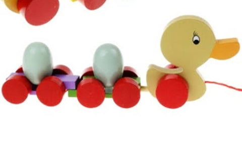 Duck with Egg pull along - A + Quality - EKT2219