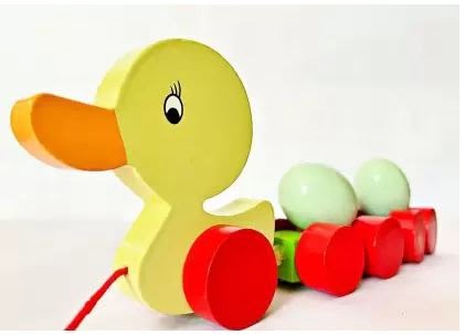 Duck with Egg pull along - A + Quality - EKT2219