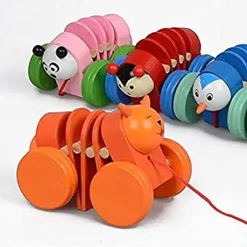Caterpillar Pull Along - 1 pc random color will be shipped - EKT2220