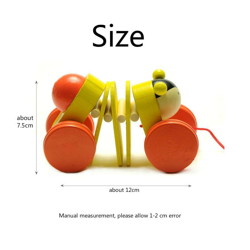 Caterpillar Pull Along - 1 pc random color will be shipped - EKT2220