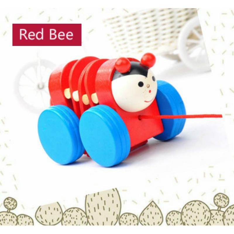 Caterpillar Pull Along - 1 pc random color will be shipped - EKT2220