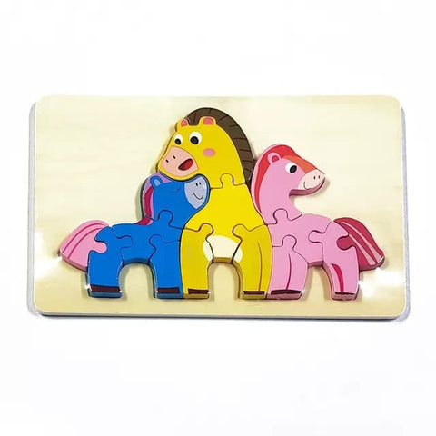 Family Puzzle board - 1 pc board Random Design will be shipped - EKT2248