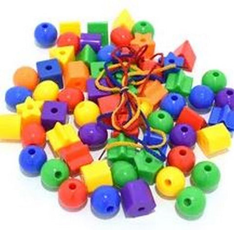 Plastic Beads lacing for kids - A+ Quality - EKT2306