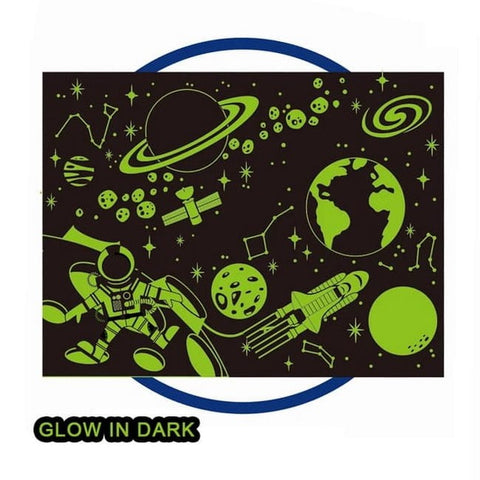 Space Puzzle zigsaw - Glow at night  - EKT2307