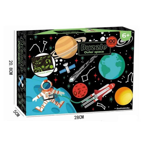 Space Puzzle zigsaw - Glow at night  - EKT2307