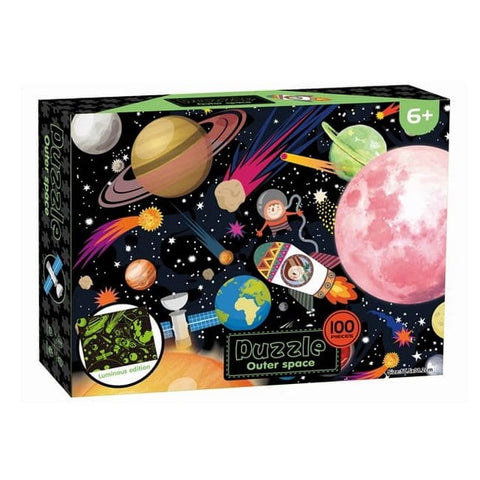 Space Puzzle zigsaw - Glow at night  - EKT2307
