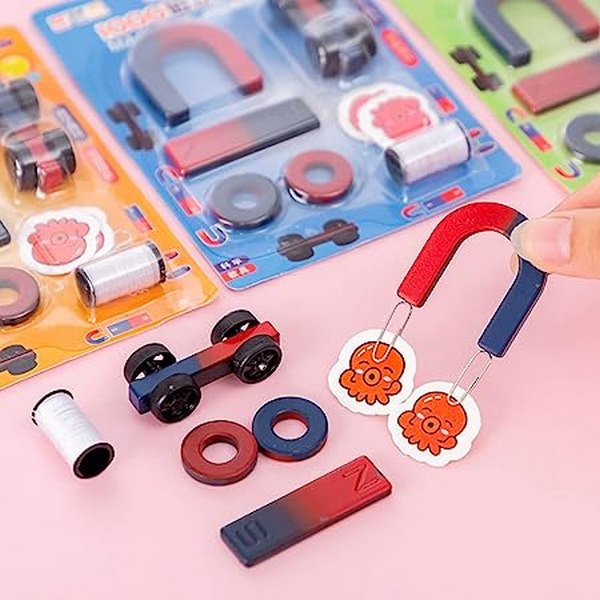 Magnet Game Set (6 Pieces) | Boosts Creativity and  Motor Skills