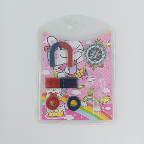 MAGNET GAME WITH COMPASS 6PCS - EKT2326