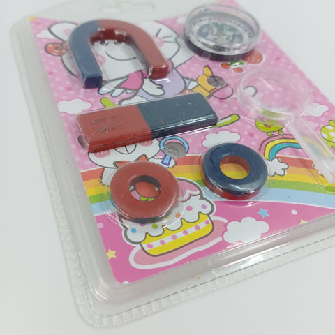 MAGNET GAME WITH COMPASS 6PCS - EKT2326