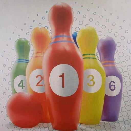 Wooden Heavy Bowling set - A+ Quality - EKT2365
