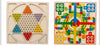 Wooden High quality Ludo and Chinese checkers for kids and family game - EKT2372