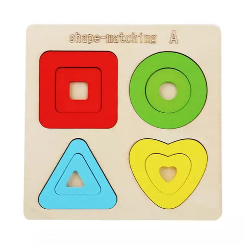 Wooden Shape Board - Design A - EKT2377