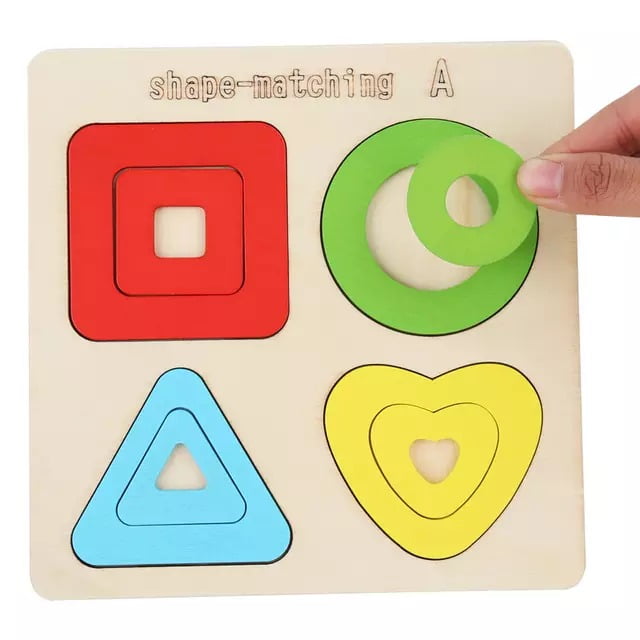 Wooden Shape Board - Design A - EKT2377